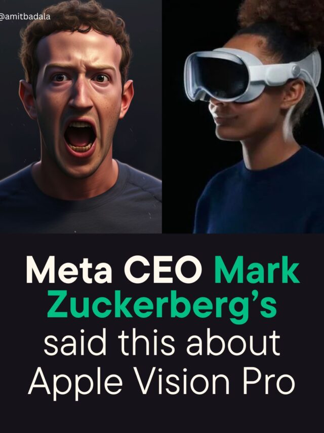 Mark Zuckerberg, Meta’s CEO, shared his views on the Apple Vision Pro.